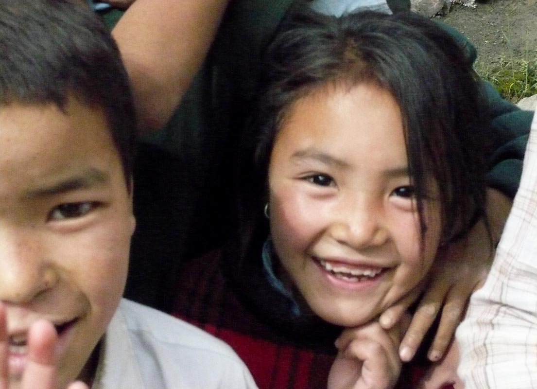 Enfants au Ladakh